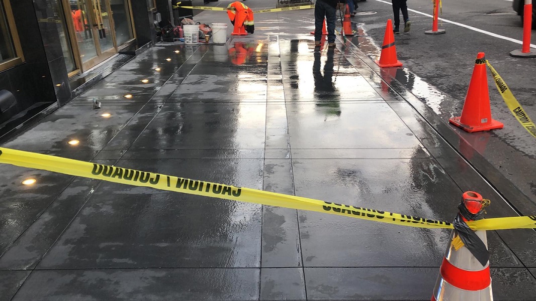 sidewalk repair in NYC